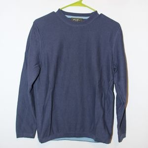 Men's Blue Eddie Bauer Sweater